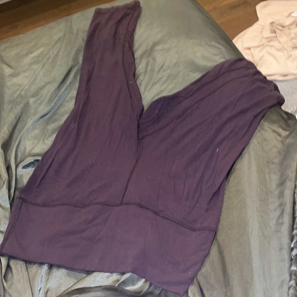 Lululemon Align High Rise Crop in Dark Shadow
